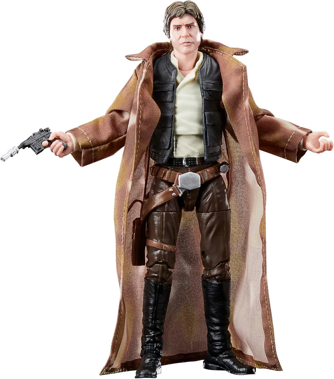 Hasbro Toys Hasbro Star Wars The Black Series Han Solo Action Figure - 6-Inch Collectible for Ages 4 