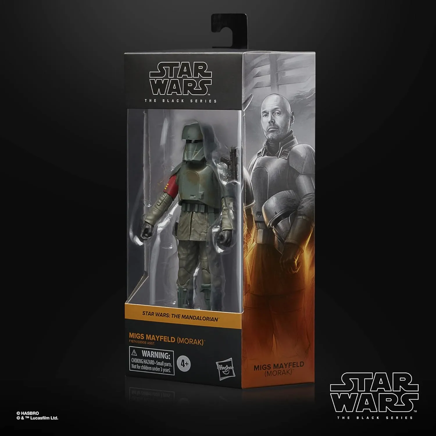 Hasbro Toys Hasbro Star Wars The Black Series Migs Mayfeld (Morak) Action Figure - 15-cm-Scale Collectible for Ages 4 