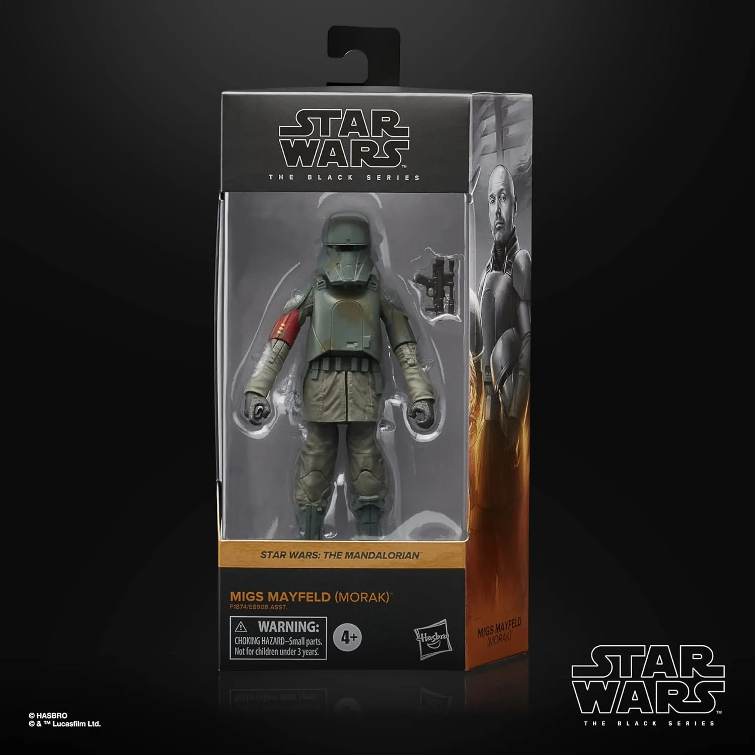 Hasbro Toys Hasbro Star Wars The Black Series Migs Mayfeld (Morak) Action Figure - 15-cm-Scale Collectible for Ages 4 