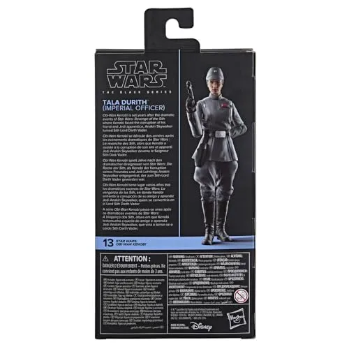 Hasbro Toys Hasbro Star Wars The Black Series Obi-Wan Kenobi - Tala (Imperial Officer) 6-Inch Action Figure (F7096)