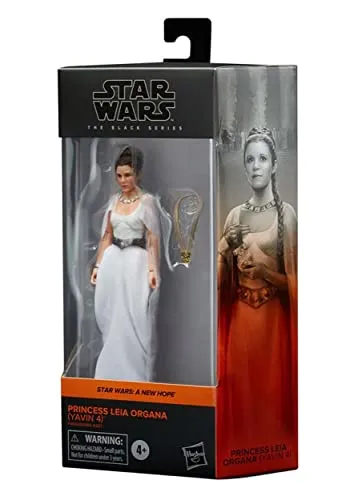 Hasbro Toys Hasbro Star Wars The Black Series Princess Leia Organa (Yavin 4) Action Figure - Premium Articulation & Movie-Inspired Design
