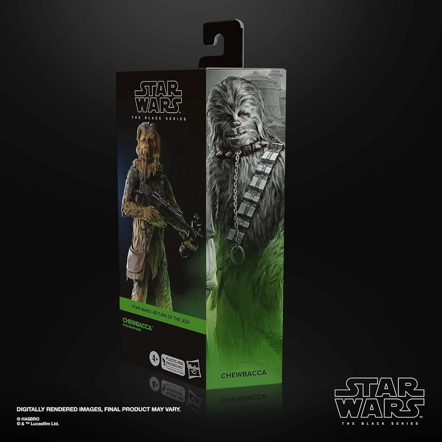 Hasbro Toys Hasbro Star Wars The Black Series Return of the Jedi - Chewbacca 6-Inch Action Figure (F7112)