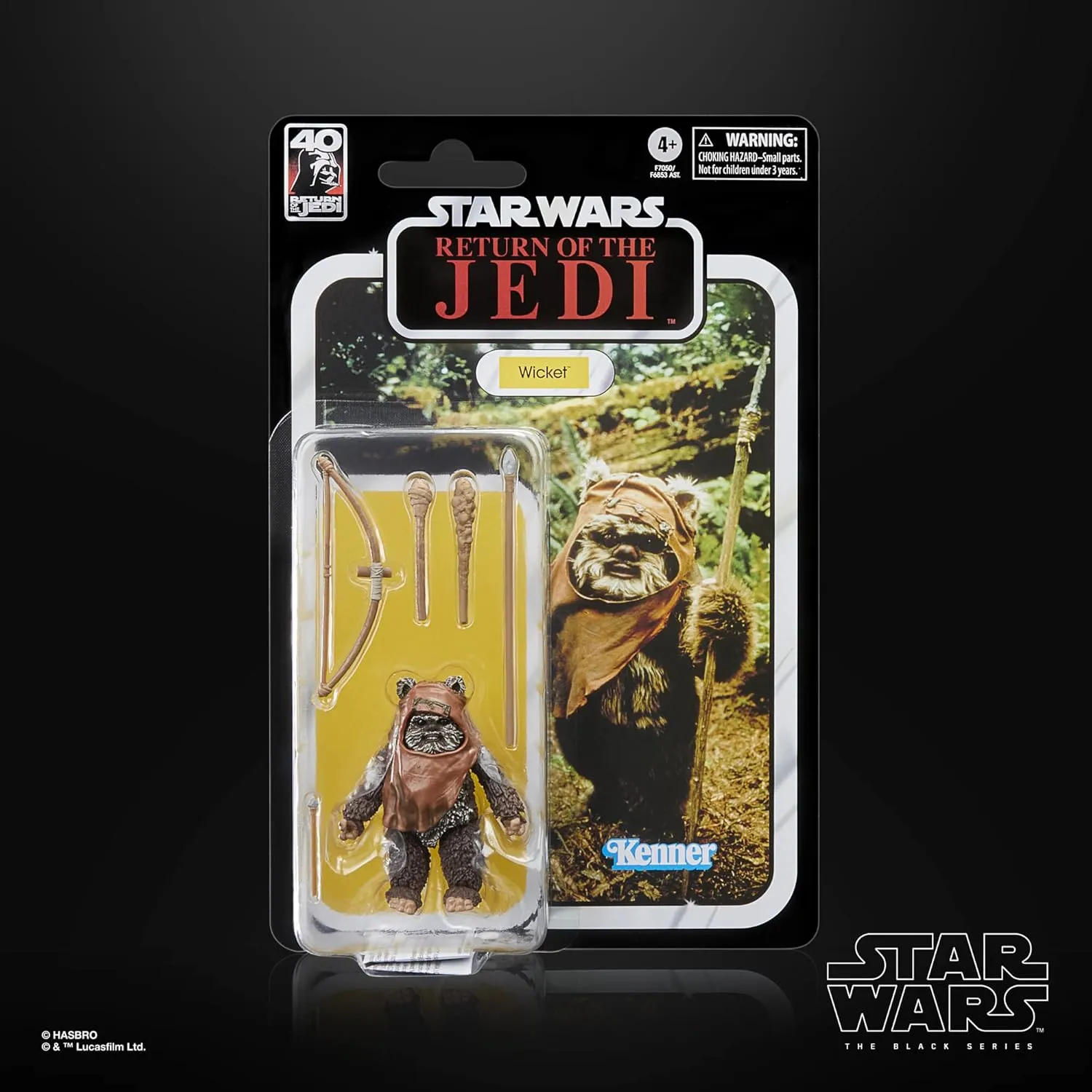 Hasbro Toys Hasbro Star Wars The Black Series Return of the Jedi - Wicket 6-Inch Action Figure (F7050)