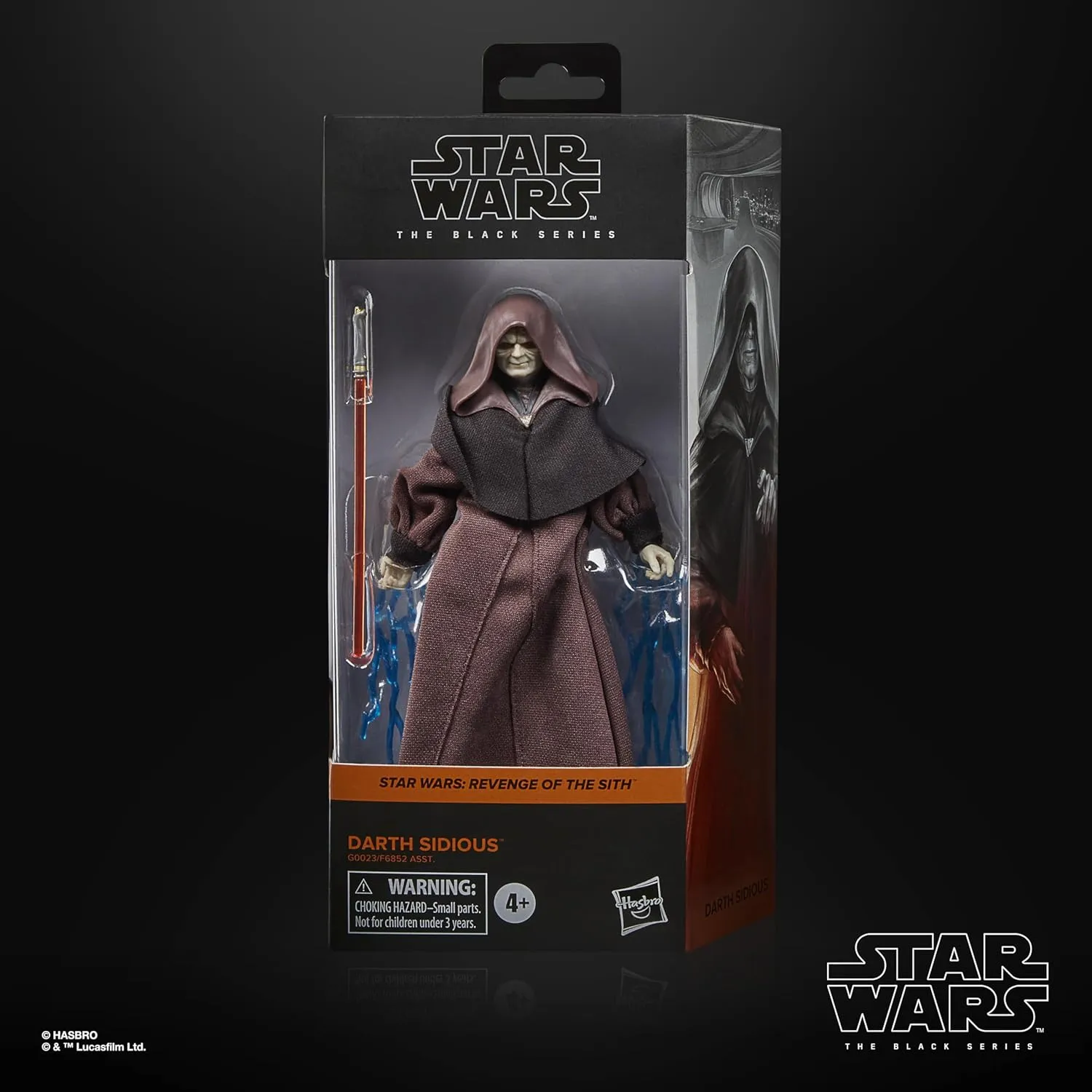 Hasbro Toys Hasbro Star Wars The Black Series Revenge of the Sith - Darth Sidious Action Figure (G0023)
