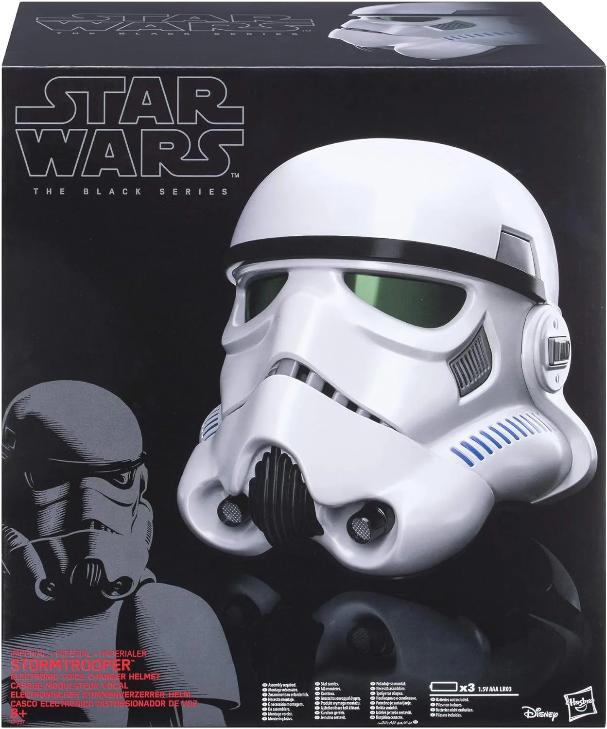 Hasbro Toys Hasbro Star Wars The Black Series Rogue One - Imperial Stormtrooper Electronic Voice Changer Helmet (B7097EU4)