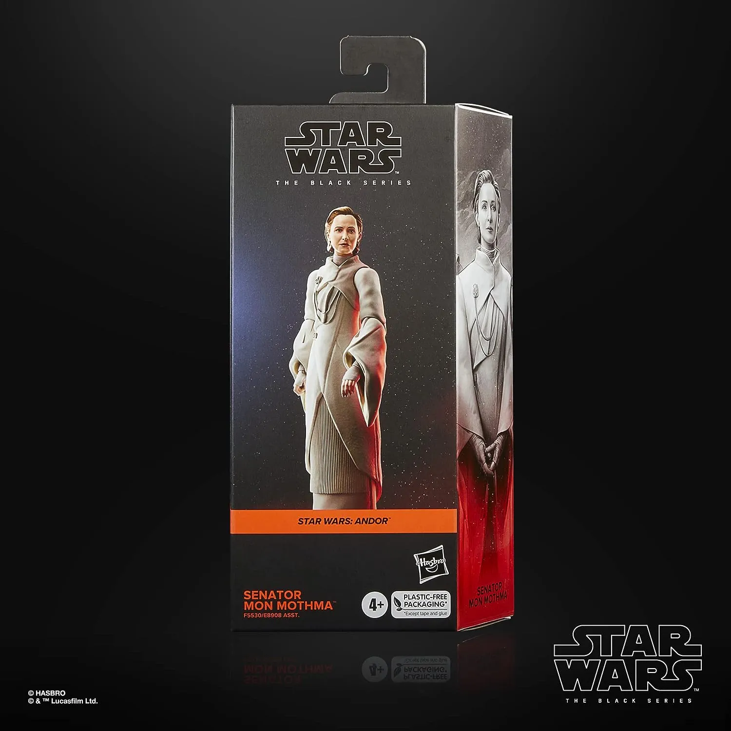 Hasbro Toys Hasbro Star Wars The Black Series Senator Mon Mothma Toy 6-Inch-Scale Andor Collectible Action Figure F5530