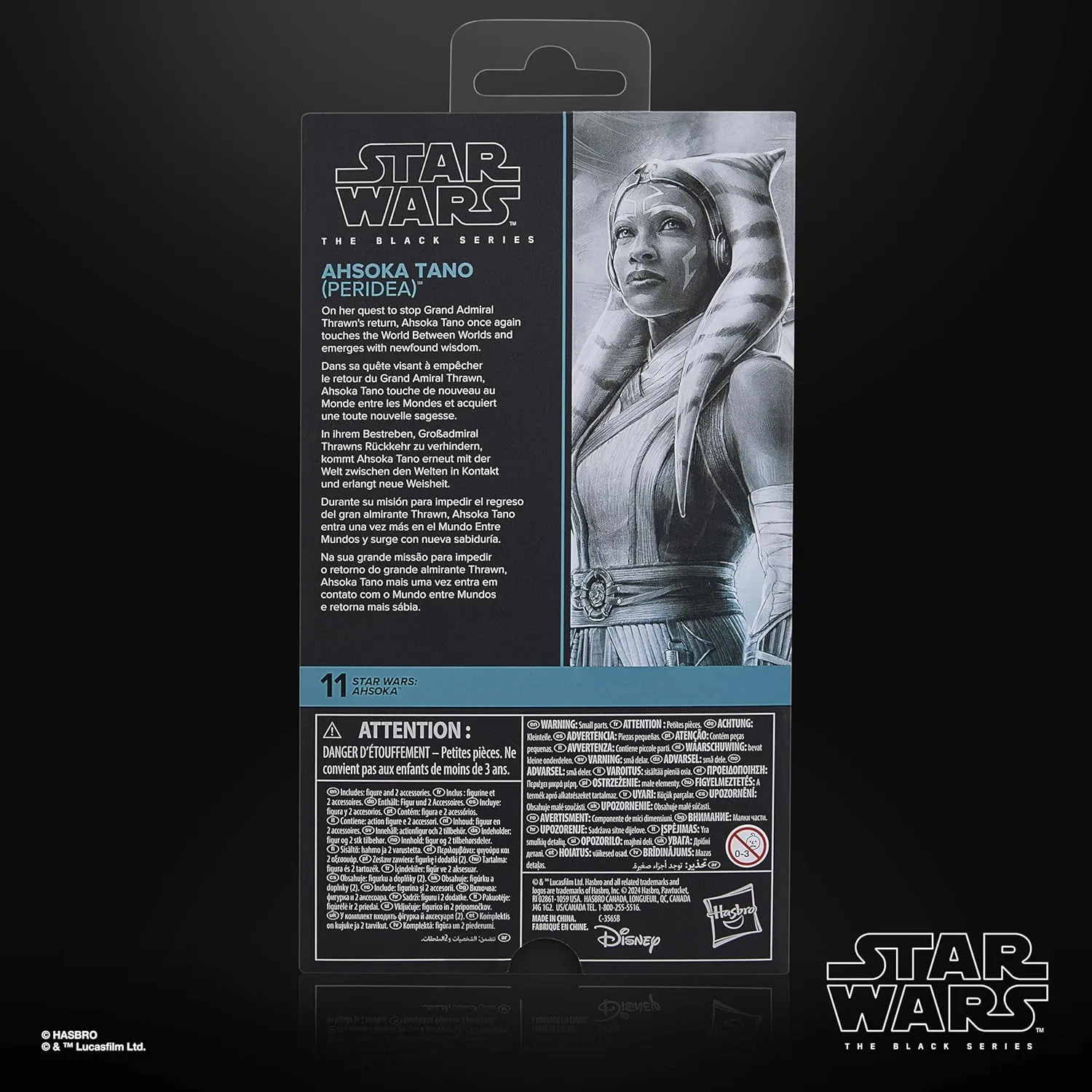 Hasbro Toys Hasbro Star Wars The Black Series Star Wars: Ahsoka - Ahsoka Tano (Peridea) Action Figure (G0017)