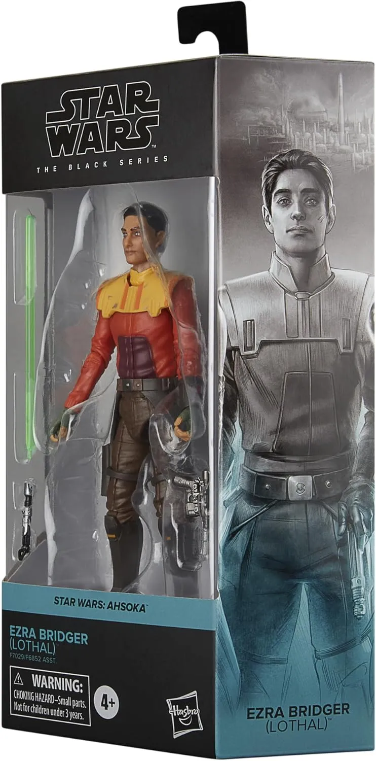 Hasbro Toys Hasbro Star Wars The Black Series Star Wars: Ahsoka - Ezra Bridger (Lothal) 6-Inch Action Figure (F7029)