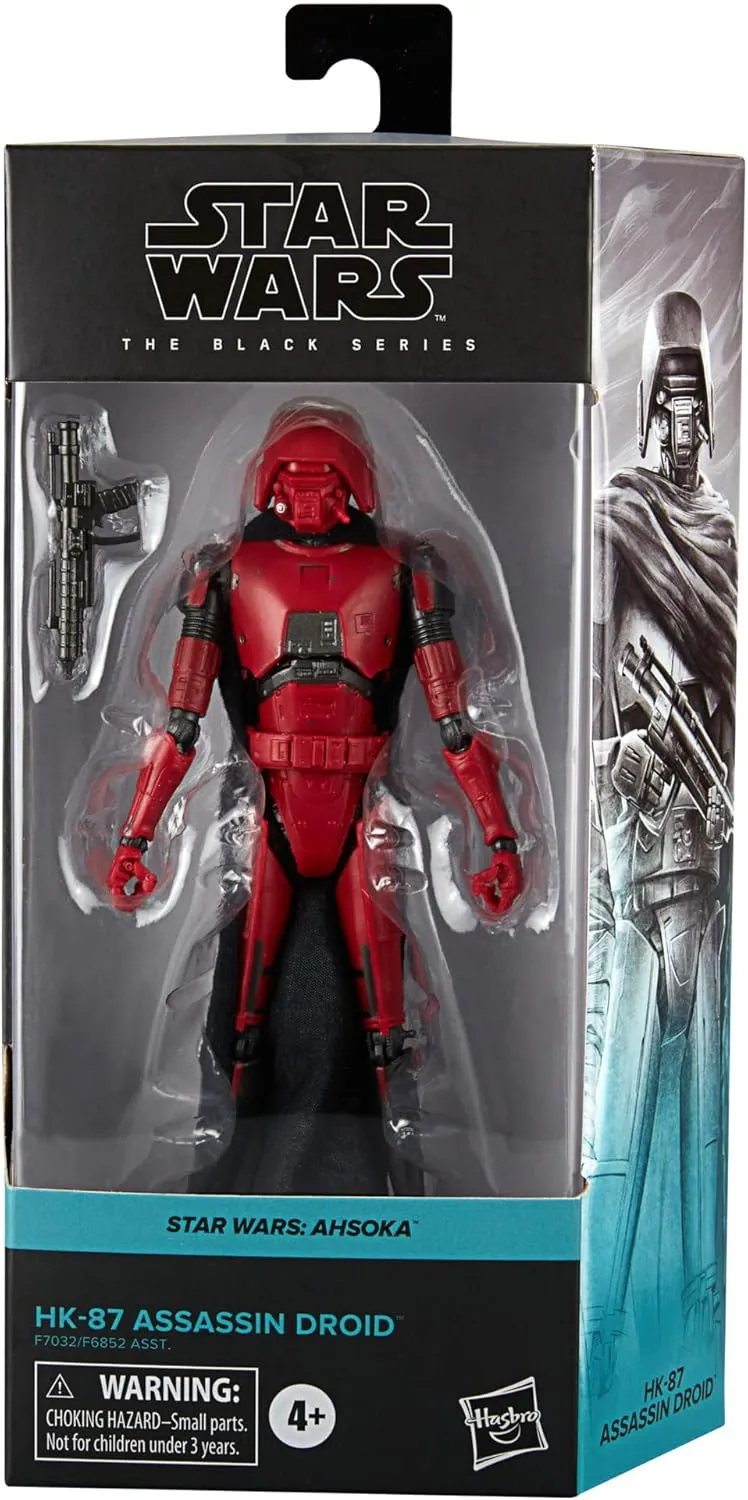 Hasbro Toys Hasbro Star Wars The Black Series Star Wars: Ahsoka - HK-87 Assassin Droid 6-Inch Action Figure (F7032)