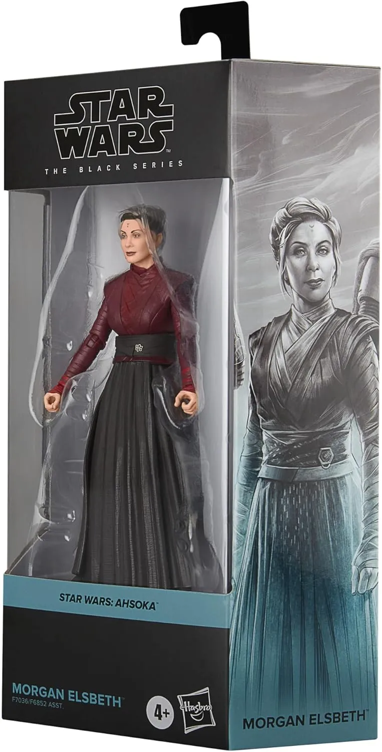 Hasbro Toys Hasbro Star Wars The Black Series Star Wars: Ahsoka - Morgan Elsbeth 6-Inch Action Figure (F7036)