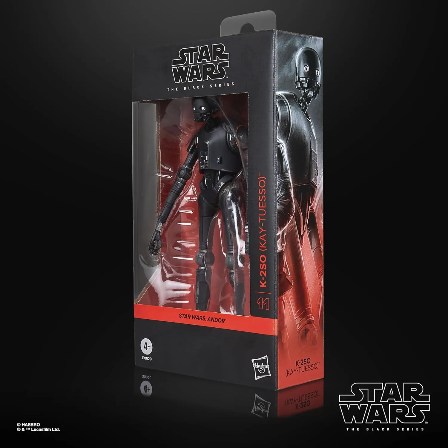 Hasbro Toys Hasbro Star Wars The Black Series Star Wars: Andor - K-2SO (Kay-Tuesso) 6-Inch Action Figure (G0020)