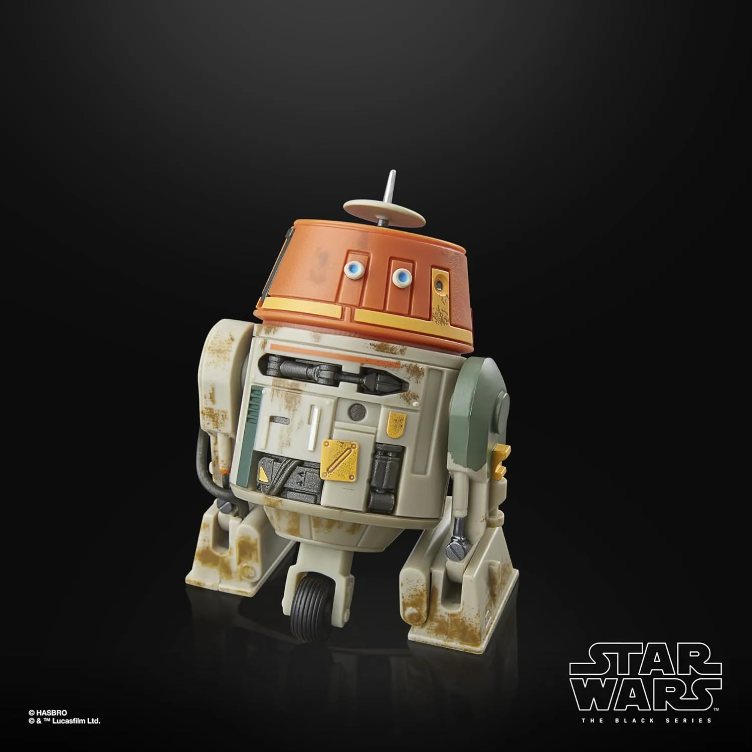 Hasbro Toys Hasbro Star Wars The Black Series Star Wars: Rebels - Chopper (C1-10P) 6-Inch Action Figure (F7030)