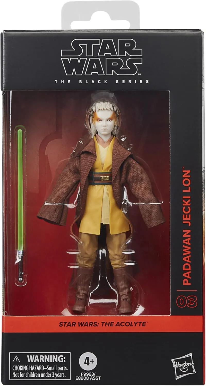 Hasbro Toys Hasbro Star Wars The Black Series The Acolyte - Padawan Jecki Lon Action Figure (F9993)