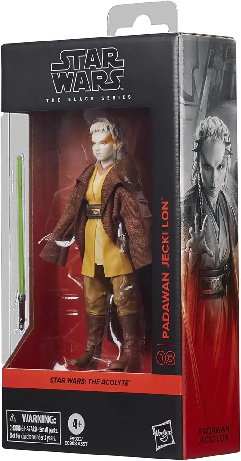 Hasbro Toys Hasbro Star Wars The Black Series The Acolyte - Padawan Jecki Lon Action Figure (F9993)