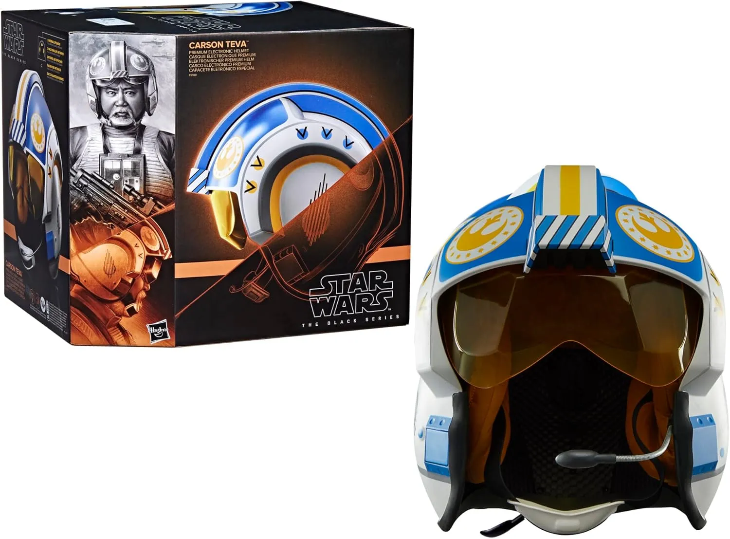 Hasbro Toys Hasbro Star Wars The Black Series The Mandalorian - Carson Teva Electronic Helmet (F9180)