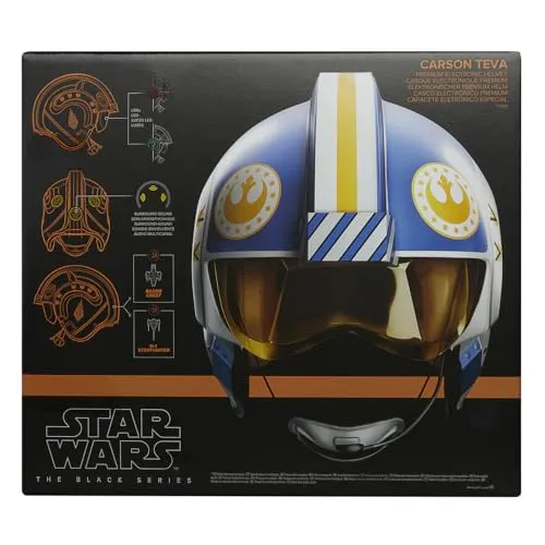 Hasbro Toys Hasbro Star Wars The Black Series The Mandalorian - Carson Teva Electronic Helmet (F9180)