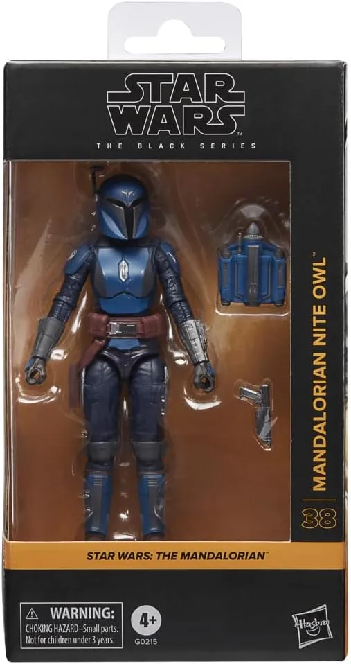 Hasbro Toys Hasbro Star Wars The Mandalorian Nite Owl Figurine 15 cm (G0215)