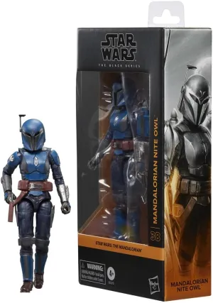 Hasbro Toys Hasbro Star Wars The Mandalorian Nite Owl Figurine 15 cm (G0215)