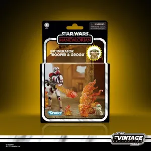 Hasbro Toys Hasbro STAR WARS - The Vintage Collection Deluxe Incinerator Trooper & Grogu