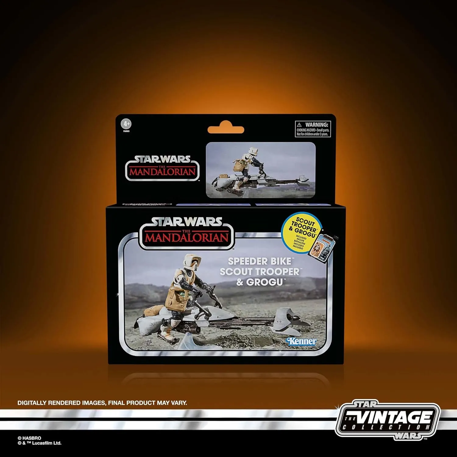 Hasbro Toys Hasbro Star Wars The Vintage Collection - Speeder Bike Action Figure (F6883)