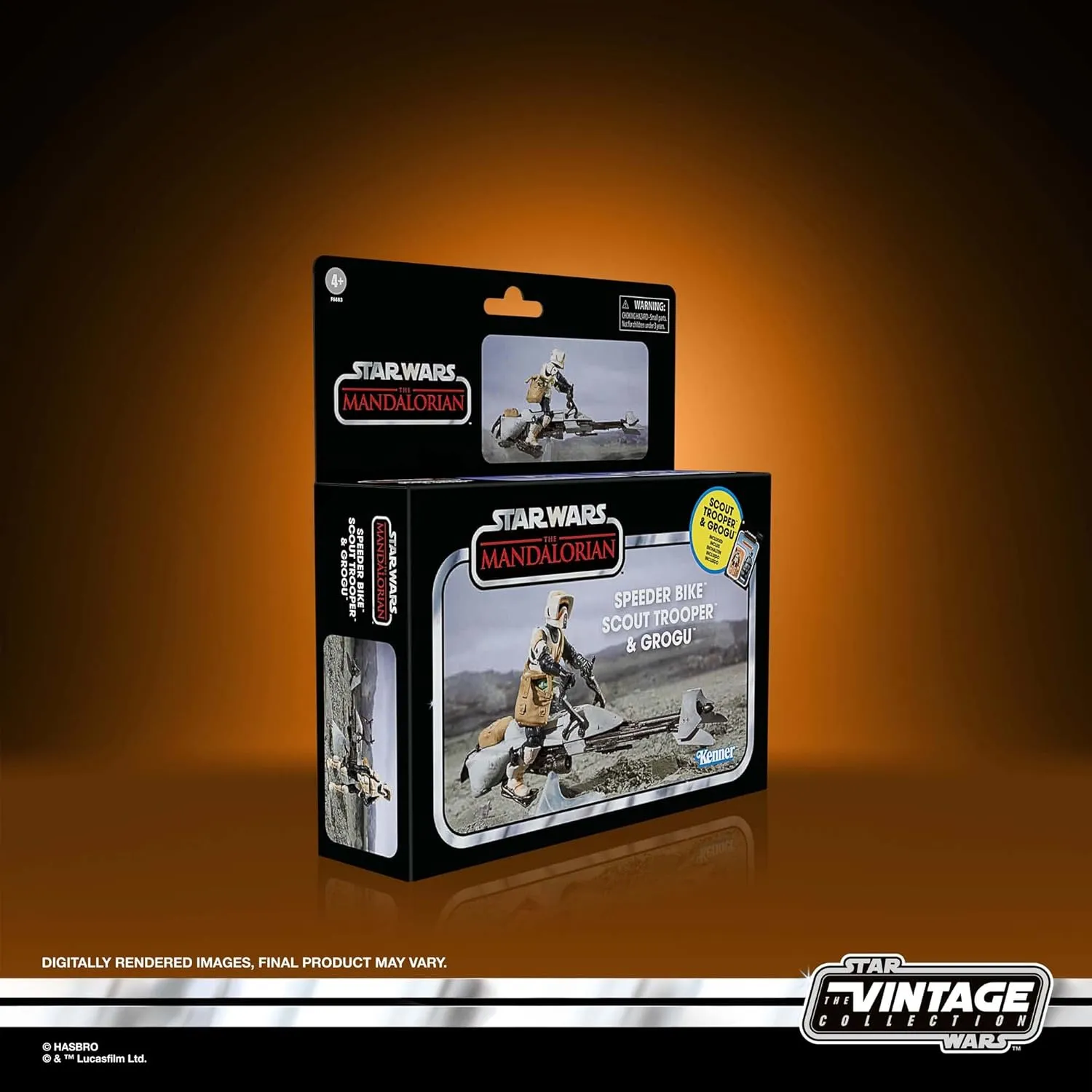 Hasbro Toys Hasbro Star Wars The Vintage Collection - Speeder Bike Action Figure (F6883)