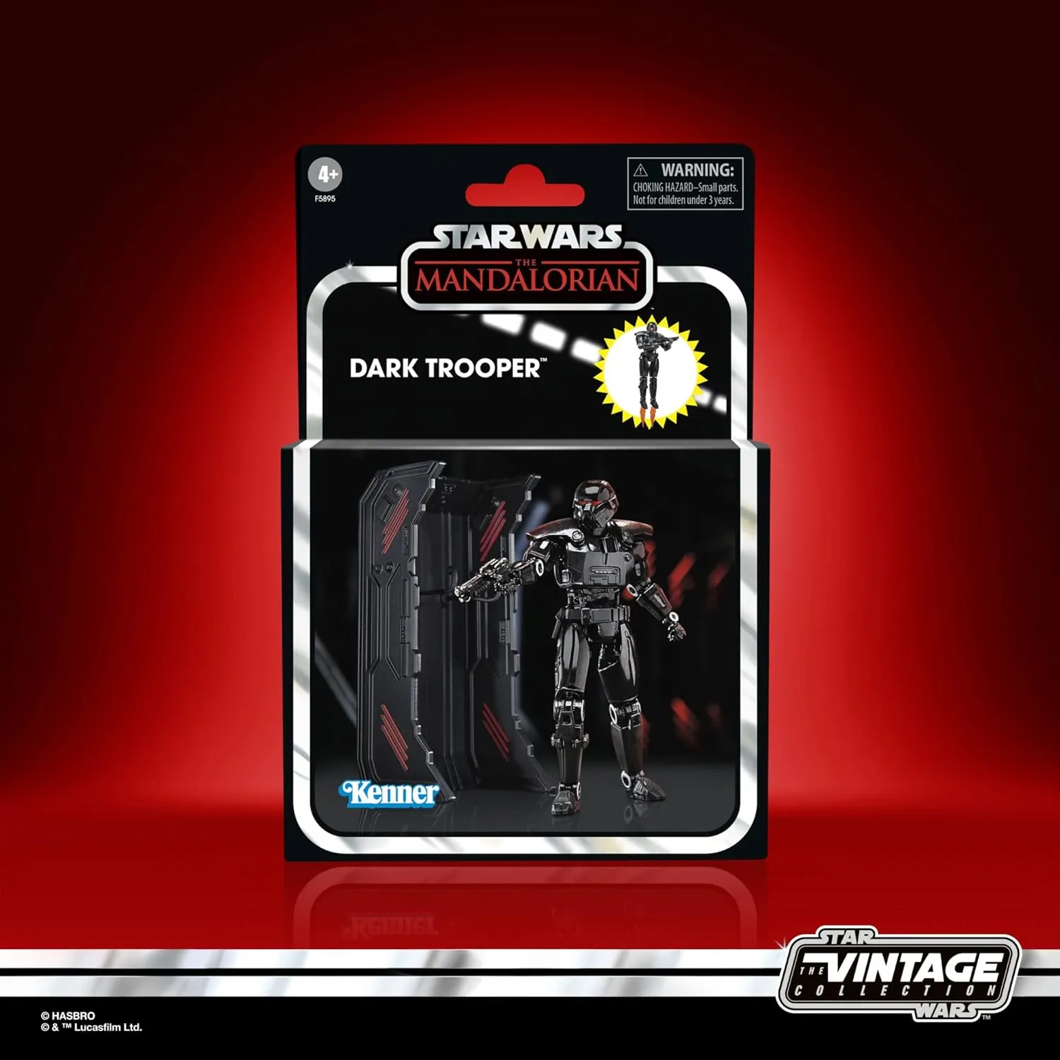 Hasbro Toys Hasbro Star Wars The Vintage Collection The Mandalorian - Dark Trooper Action Figure (F5895)