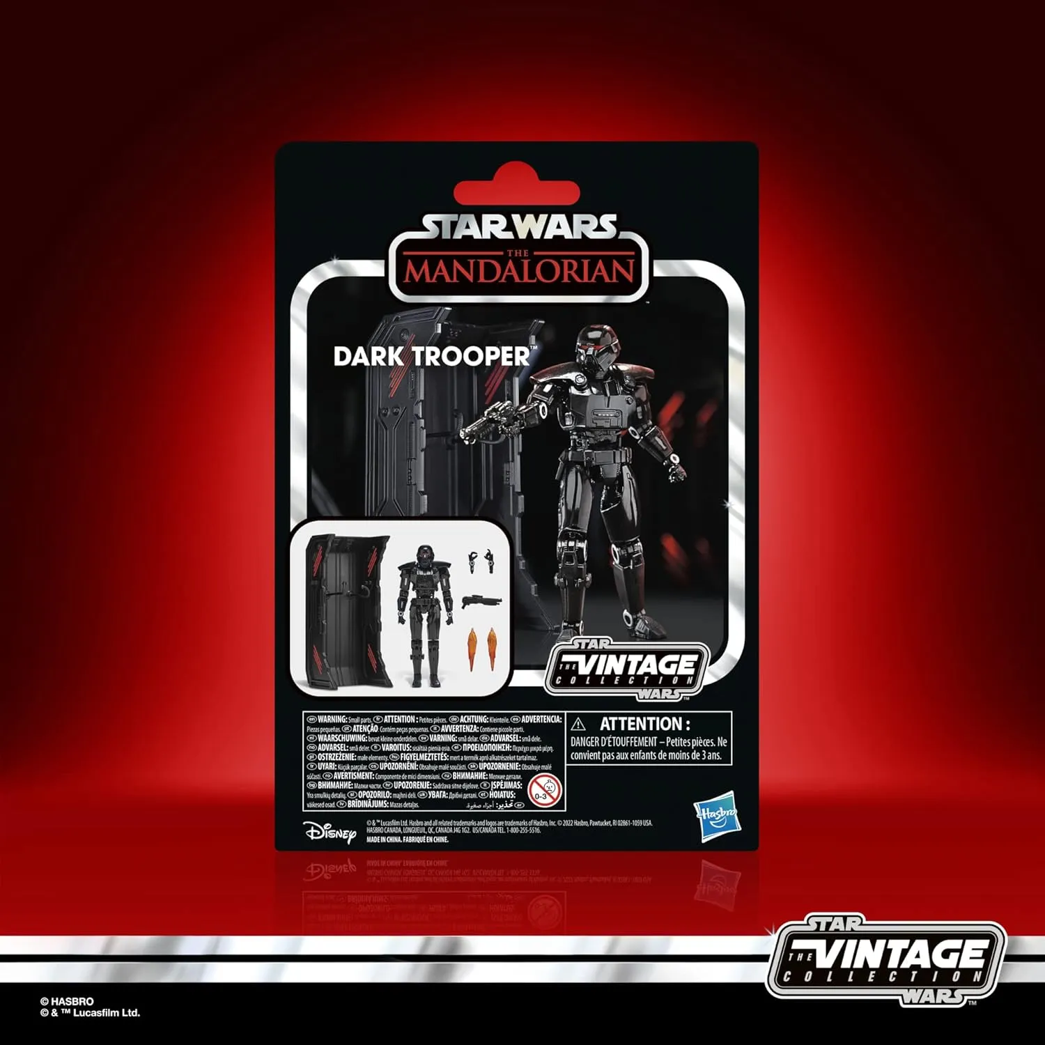 Hasbro Toys Hasbro Star Wars The Vintage Collection The Mandalorian - Dark Trooper Action Figure (F5895)