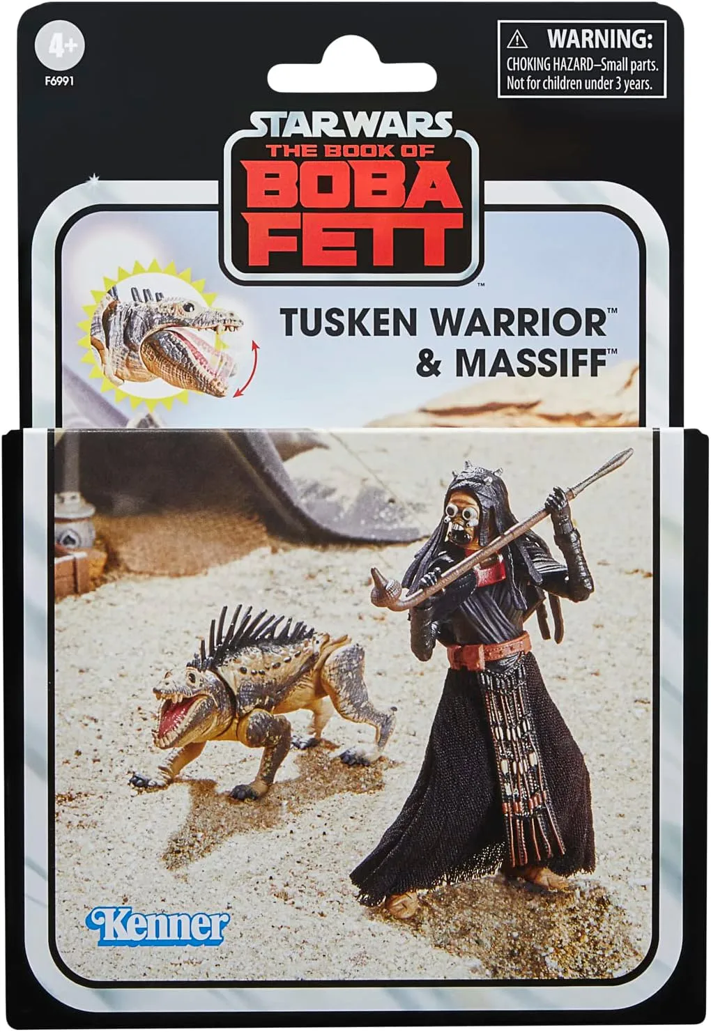 Hasbro Toys Hasbro Star Wars The Vintage Collection - Tusken Warrior & Massiff Action Figure Pack (F6991)