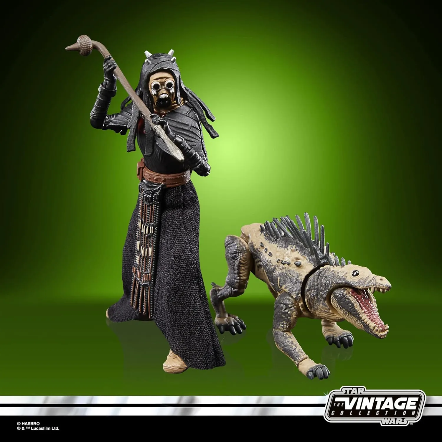 Hasbro Toys Hasbro Star Wars The Vintage Collection - Tusken Warrior & Massiff Action Figure Pack (F6991)