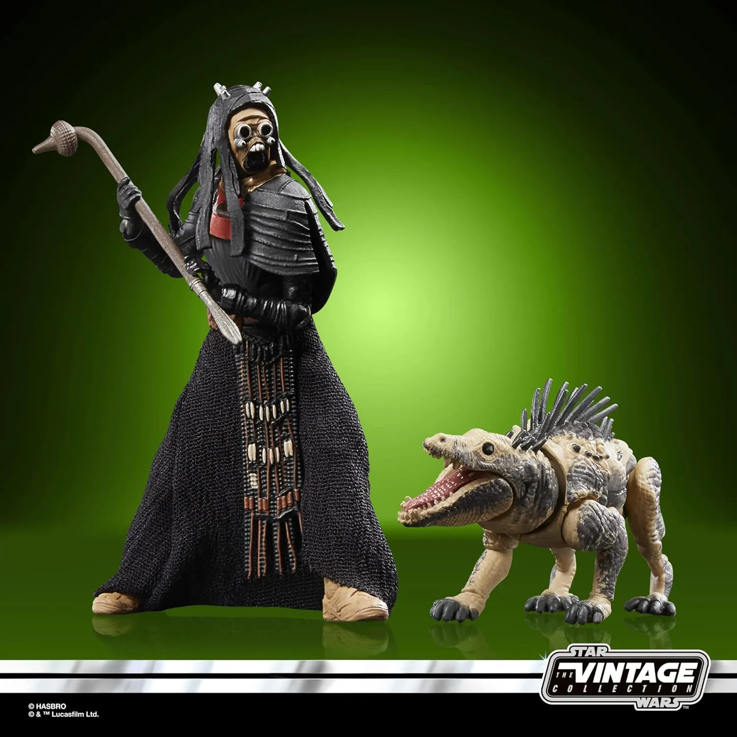 Hasbro Toys Hasbro Star Wars The Vintage Collection - Tusken Warrior & Massiff Action Figure Pack (F6991)
