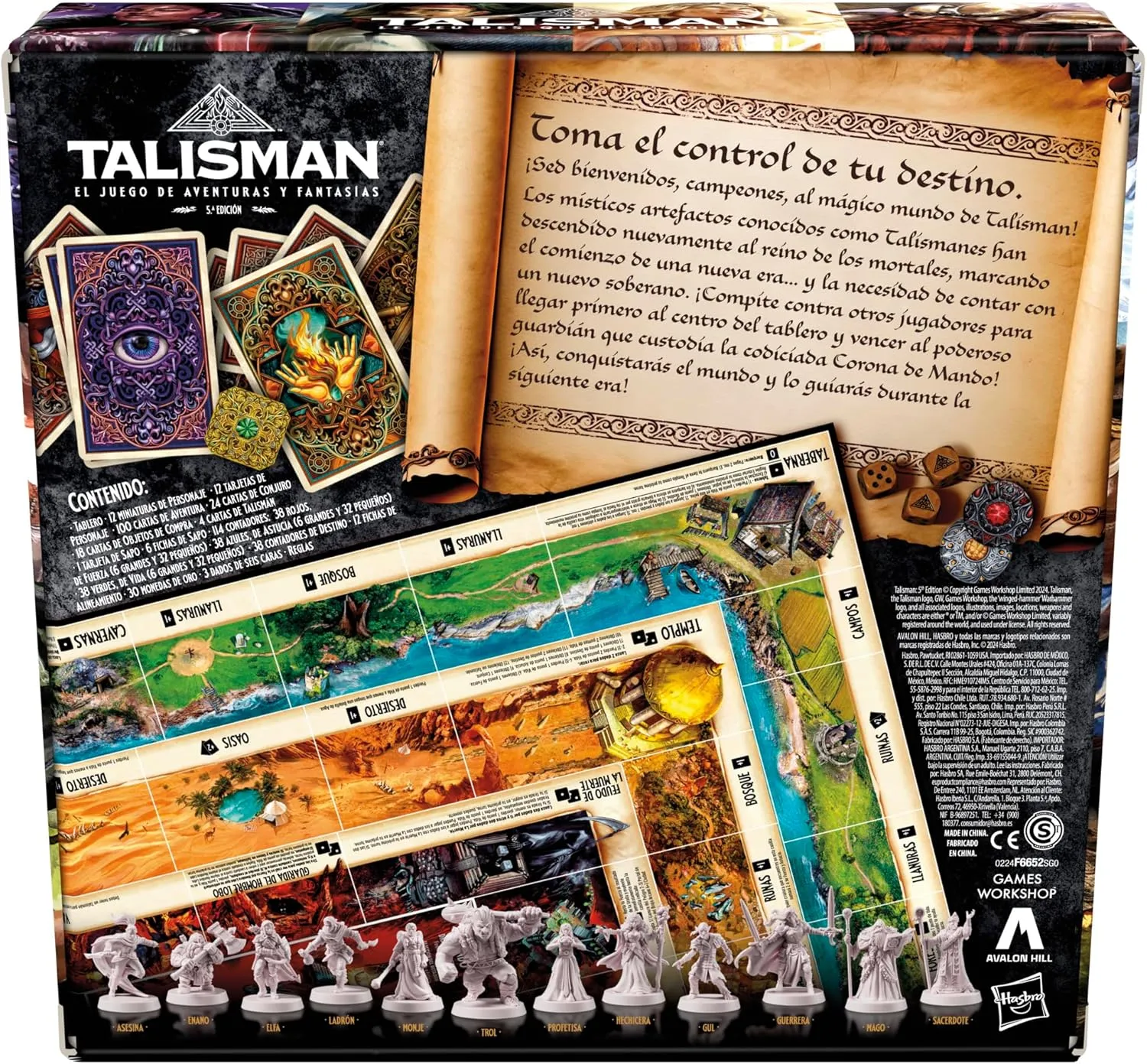Hasbro Toys Hasbro Talisman: The Adventure and Fantasy Game Board Game (88180)