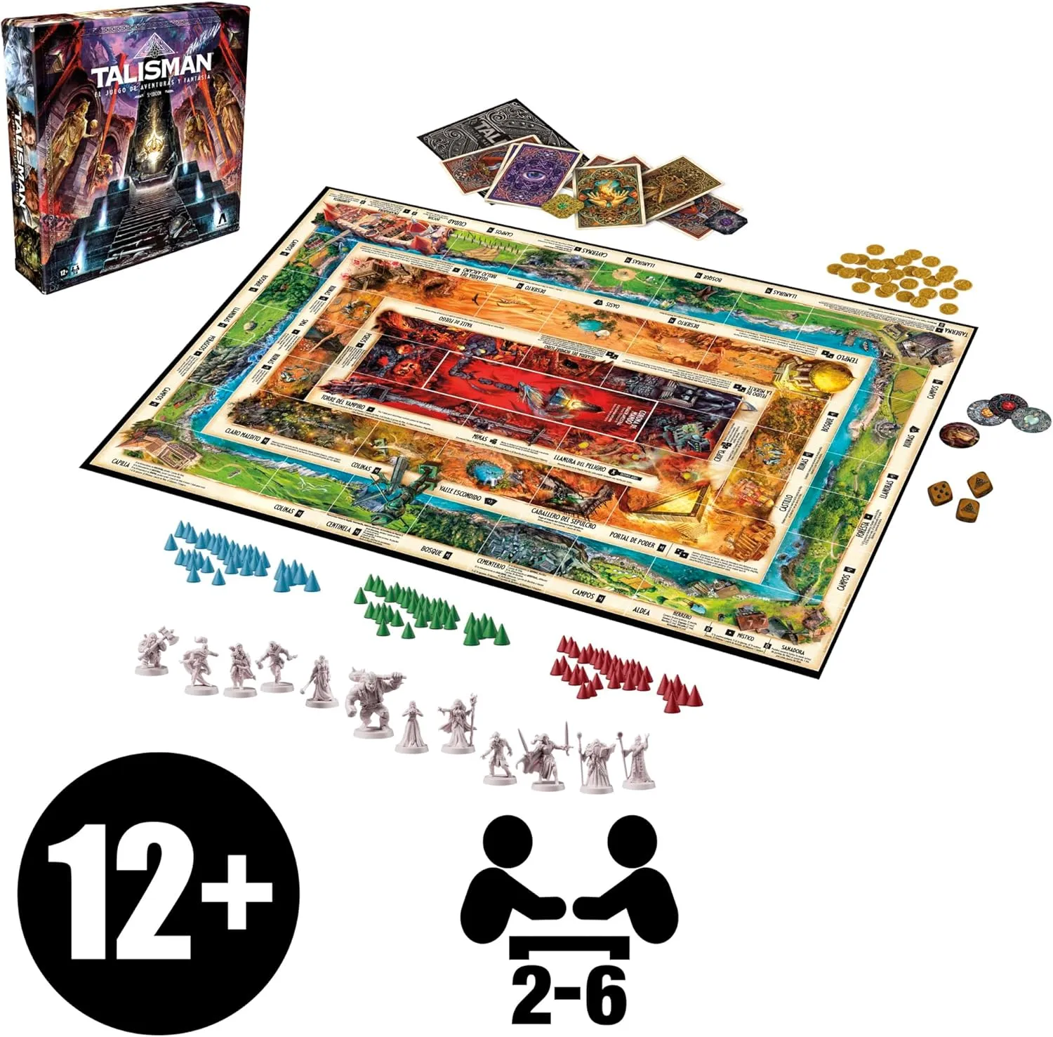 Hasbro Toys Hasbro Talisman: The Adventure and Fantasy Game Board Game (88180)