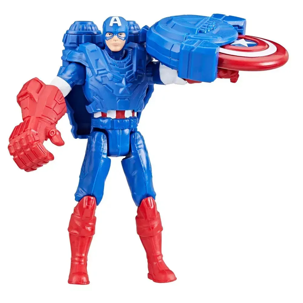Hasbro Toys Marvel Avengers Captain America 4 Inch Battle Gear Action Figure
