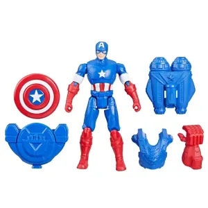 Hasbro Toys Marvel Avengers Captain America 4 Inch Battle Gear Action Figure