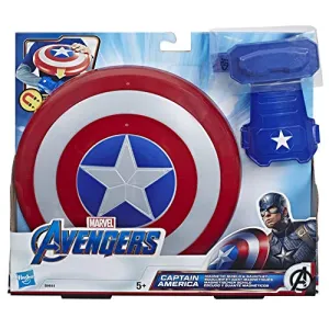 Hasbro Toys Marvel Avengers Captain America Blast Magnetic Shield and Gauntlet Toy