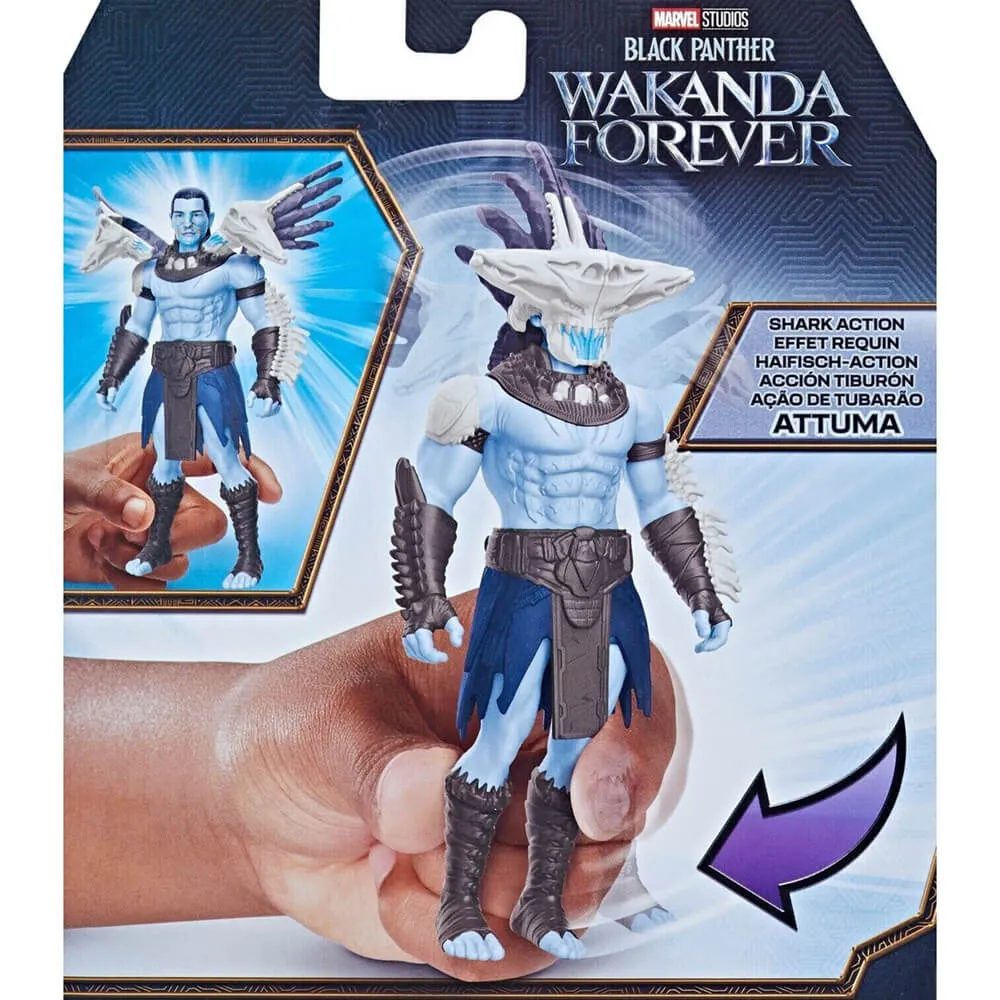 Hasbro Toys Marvel Black Panther Wakanda Forever Shark Action Attuma 6" Action Figure