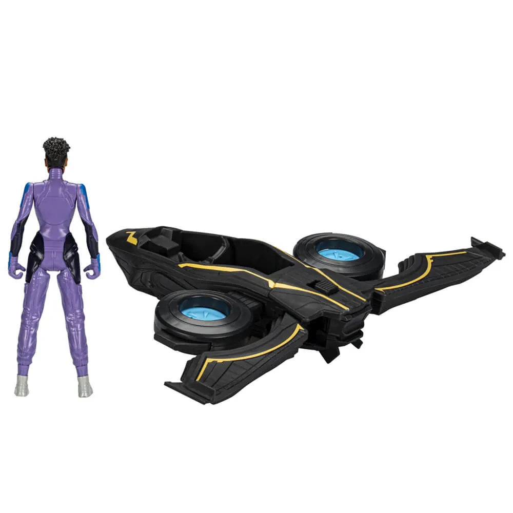 Hasbro Toys Marvel Black Panther Wakanda Forever Vibranium Blast Sunbird Vehicle and 6" Shuri Action Figure