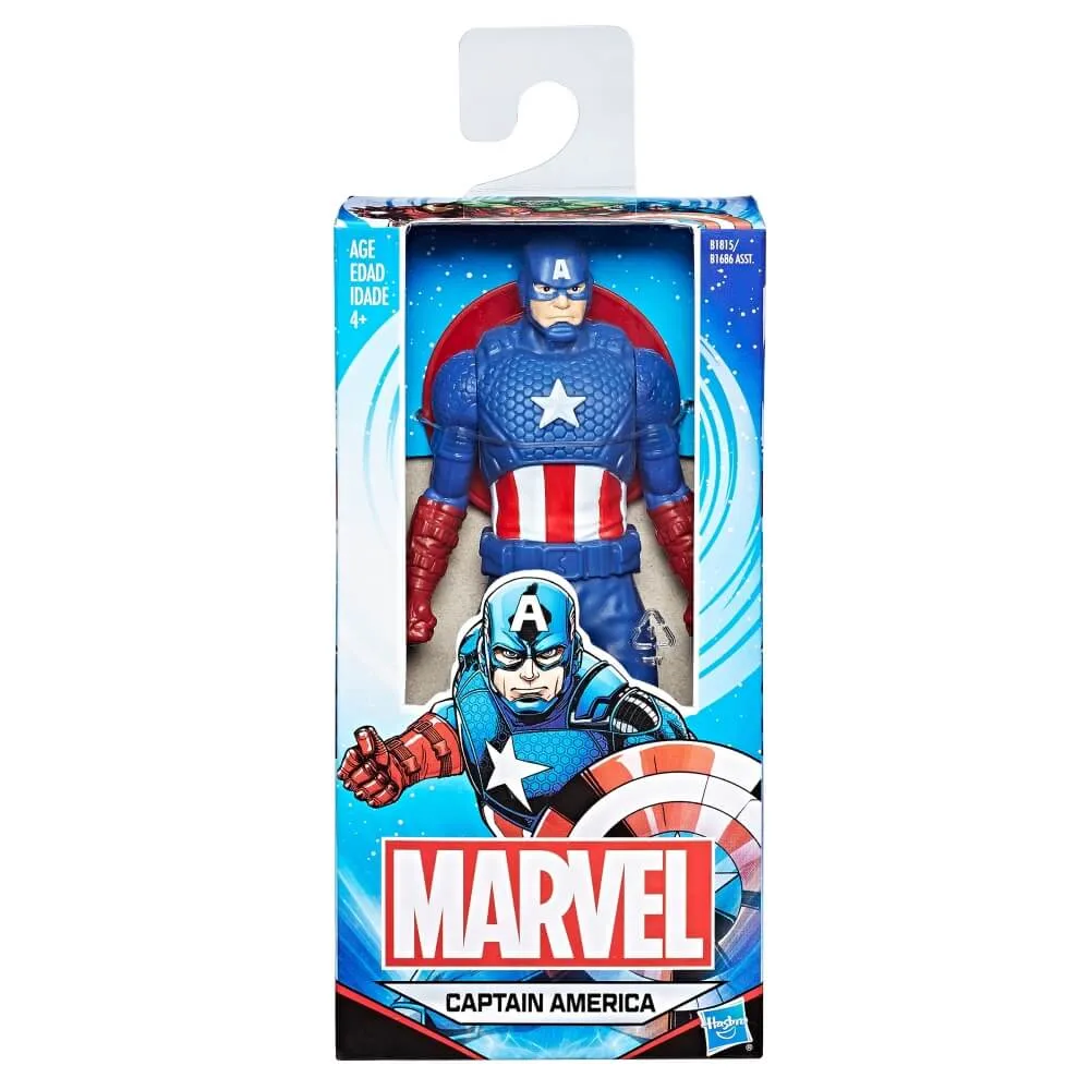 Hasbro Toys Marvel Captain America 6 Inch Super Hero Action Figure