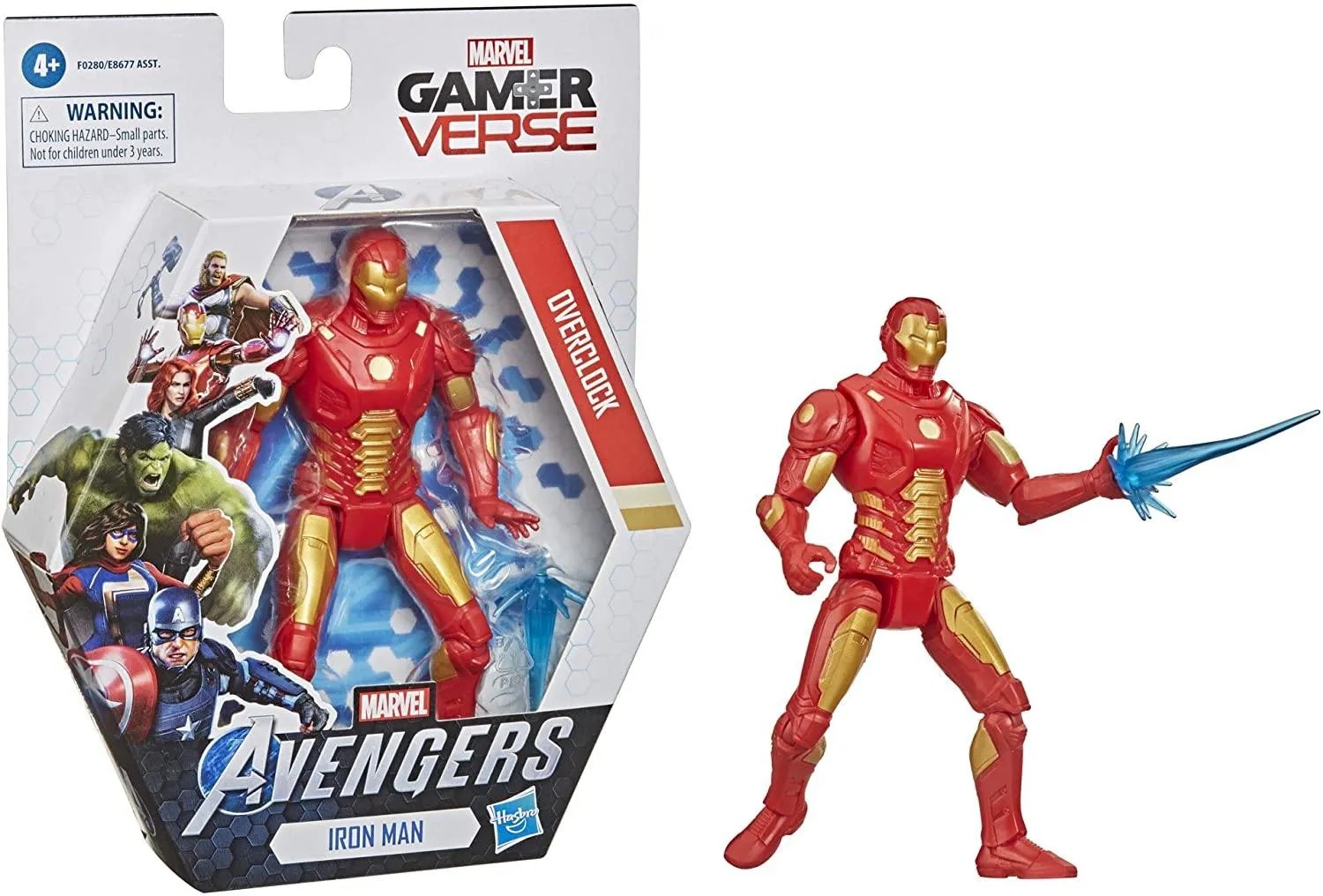 Hasbro Toys Marvel F0280 Hasbro Gamerverse 6-inch Action Figure Toy Iron Man