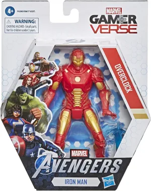 Hasbro Toys Marvel F0280 Hasbro Gamerverse 6-inch Action Figure Toy Iron Man