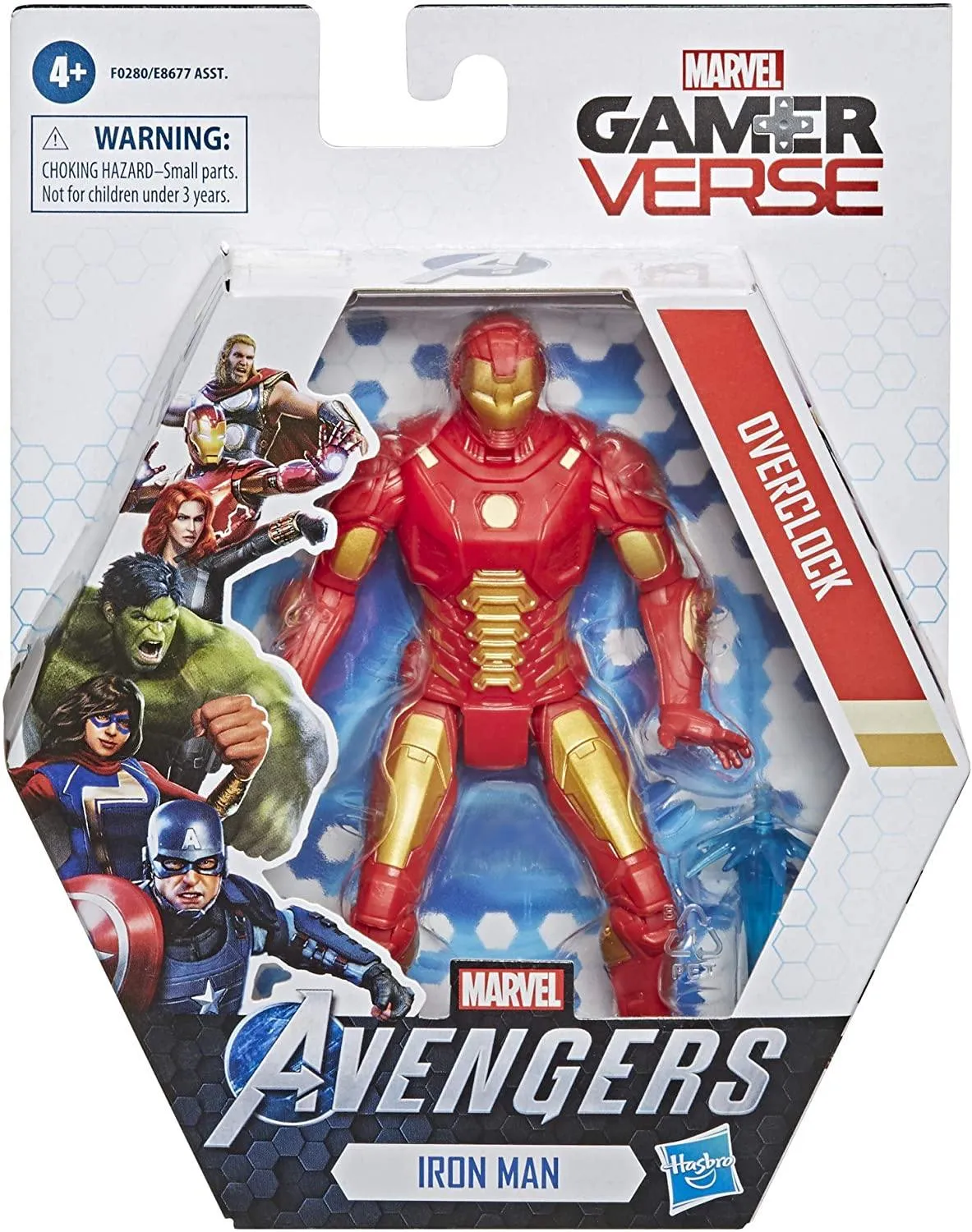 Hasbro Toys Marvel F0280 Hasbro Gamerverse 6-inch Action Figure Toy Iron Man