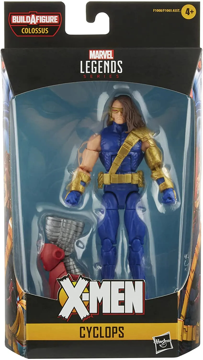 Hasbro Toys Marvel Hasbro Legends Series 15-CM Scale Action Figure Toy Cyclops, Premium Design, 1 Figure, and 1 Build-A-Figure Part