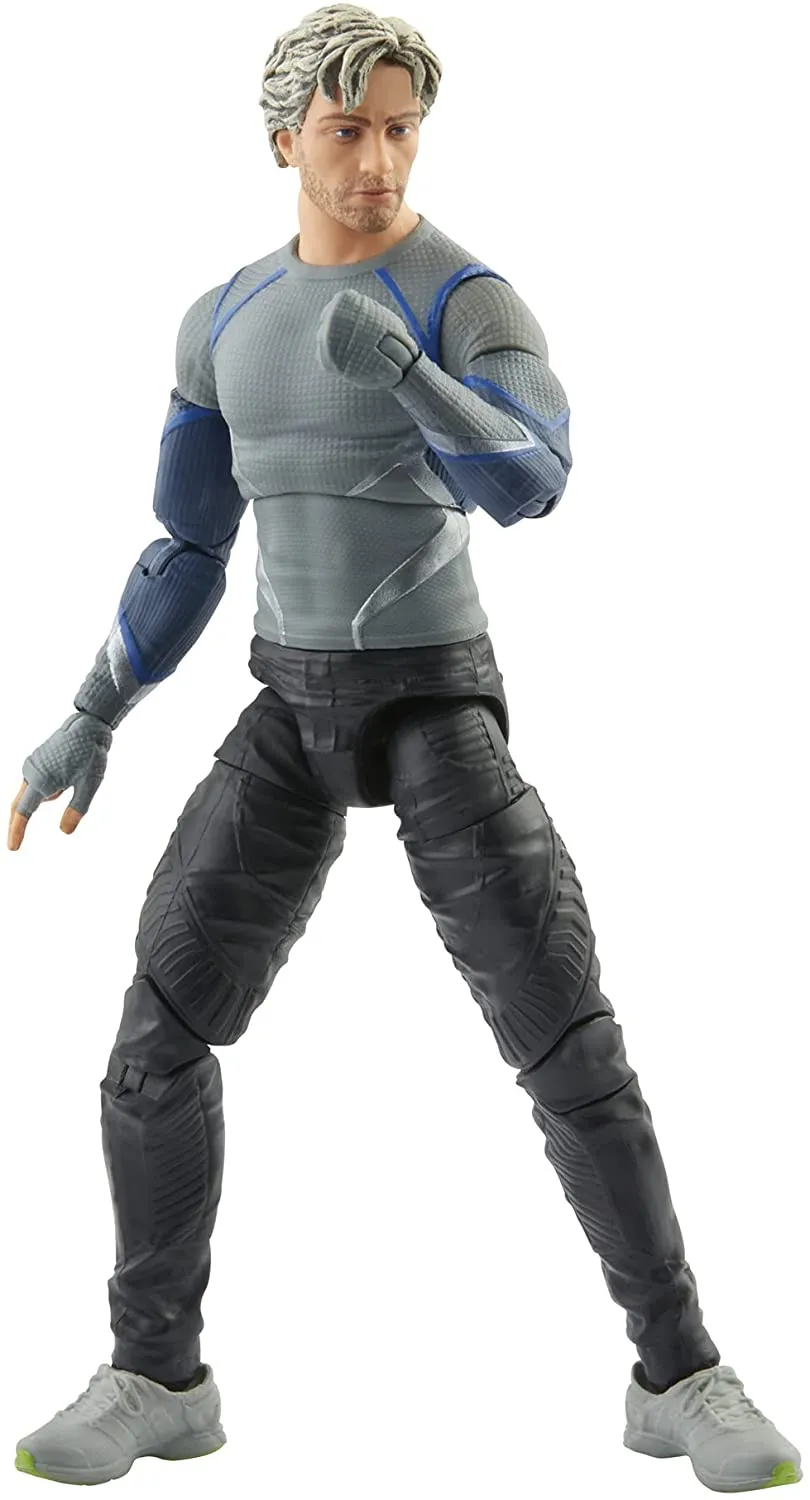 Hasbro Toys Marvel Hasbro Legends Series 15-cm Scale Action Figure Toy Quicksilver, Infinity Saga character, Premium Design, Figure and 5 Accessories Multicolor