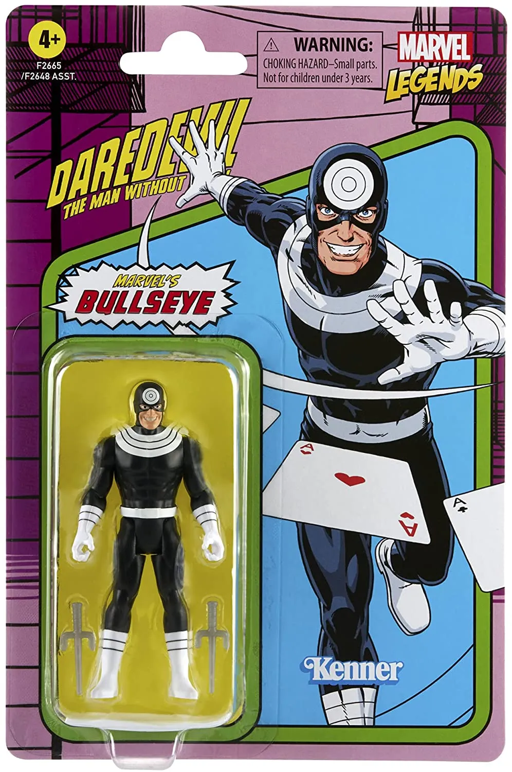 Hasbro Toys Marvel Hasbro Legends Series 3.75-inch Retro Collection Bullseye Action Figure Toy