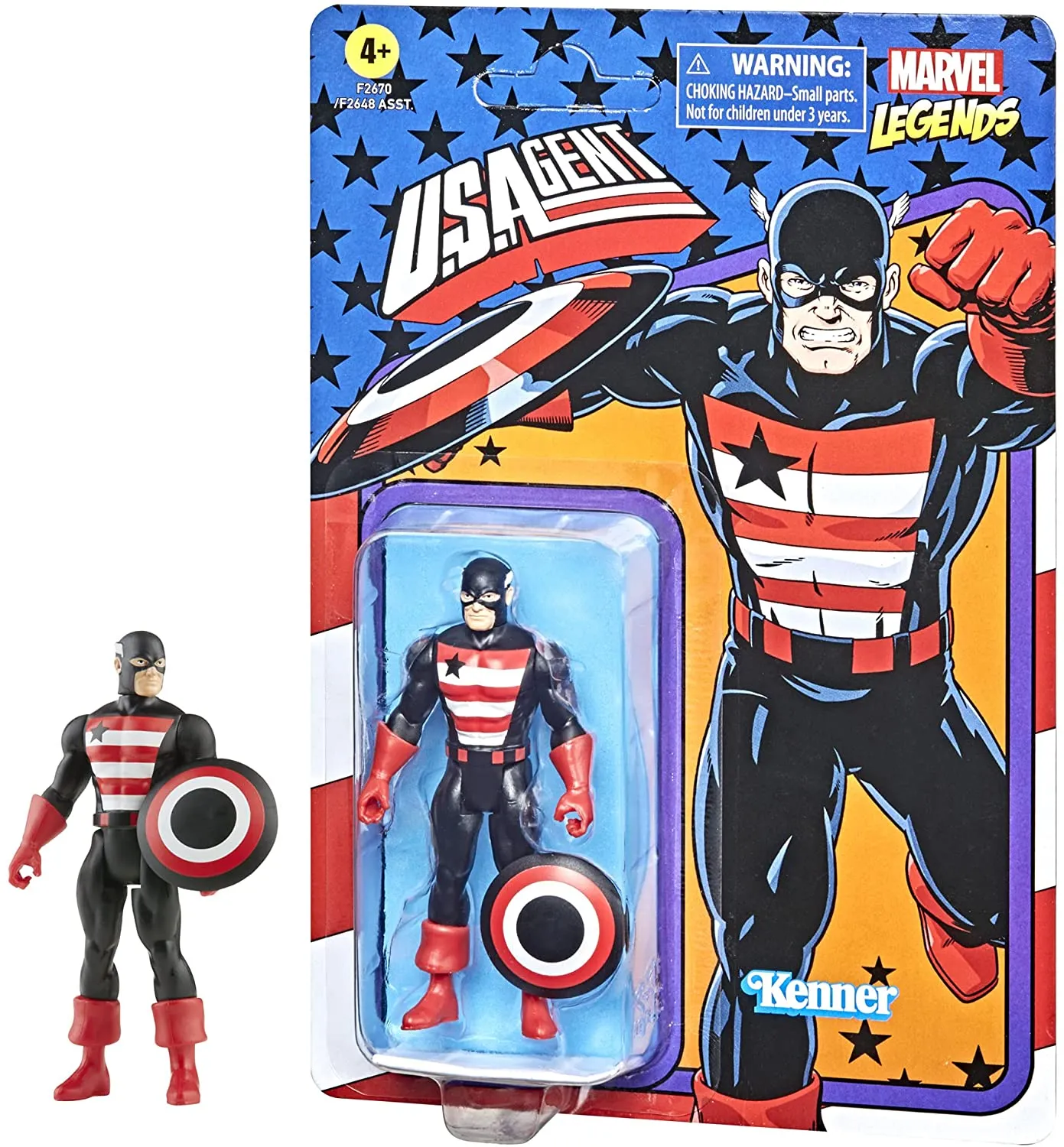 Hasbro Toys Marvel Legends 3.75 - Retro 21 - U.S Agent