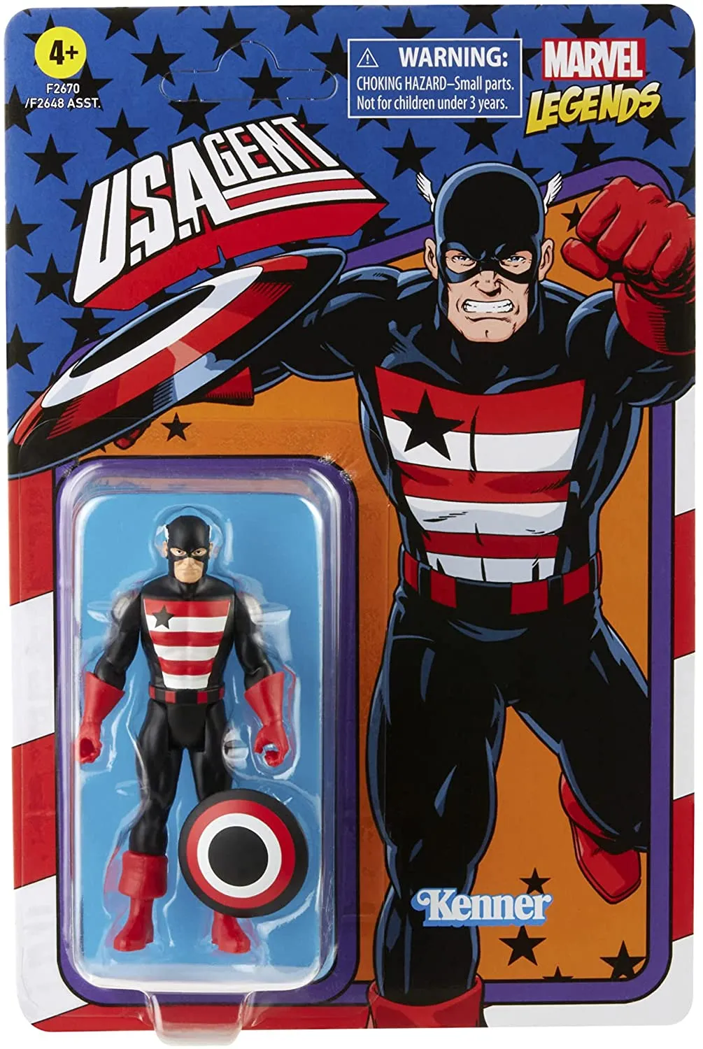 Hasbro Toys Marvel Legends 3.75 - Retro 21 - U.S Agent
