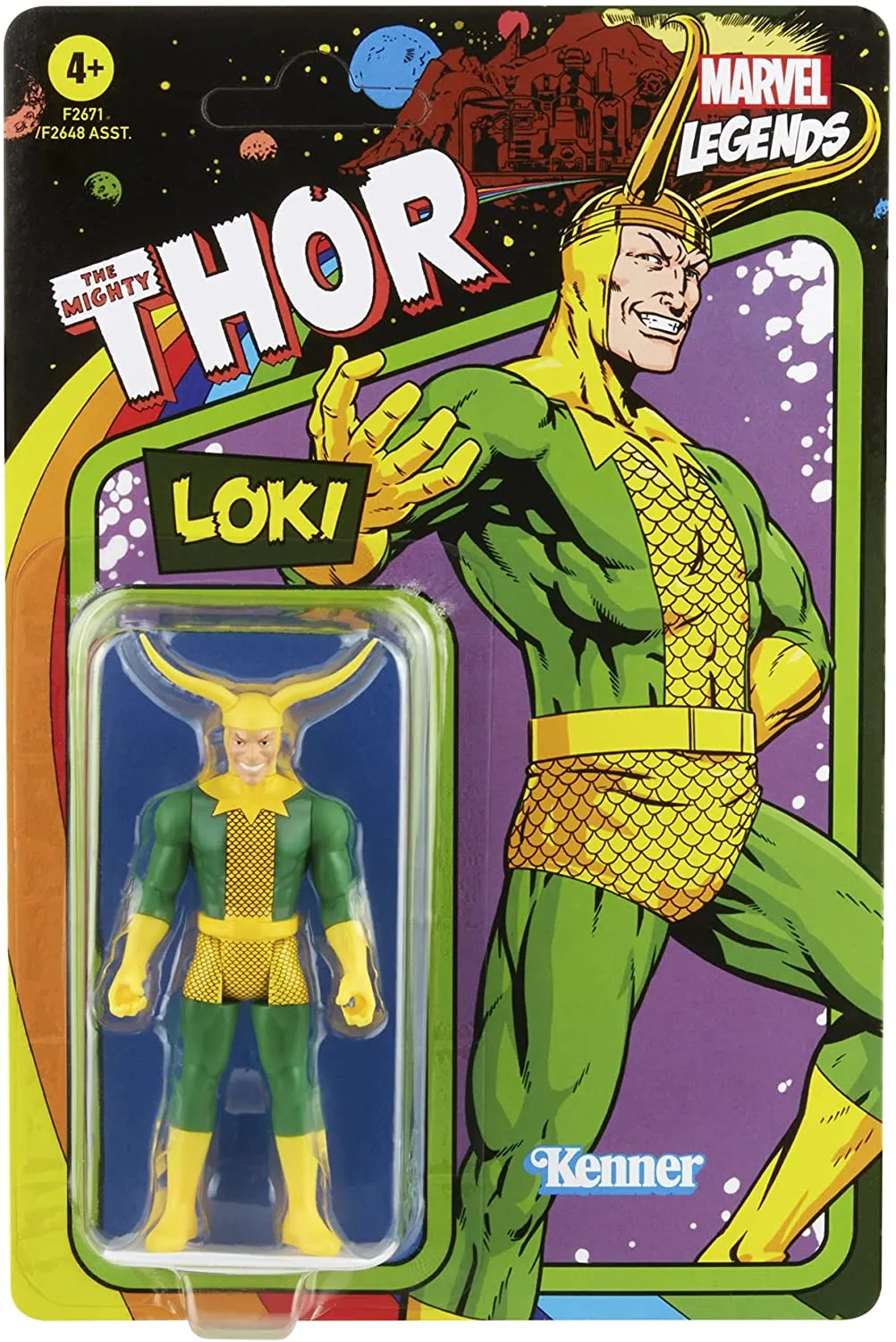 Hasbro Toys Marvel Legends 3.75 - Retro 22 - Loki