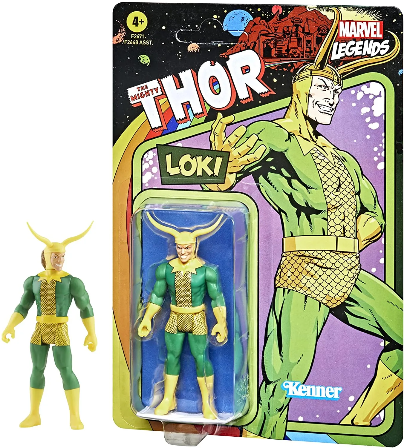 Hasbro Toys Marvel Legends 3.75 - Retro 22 - Loki