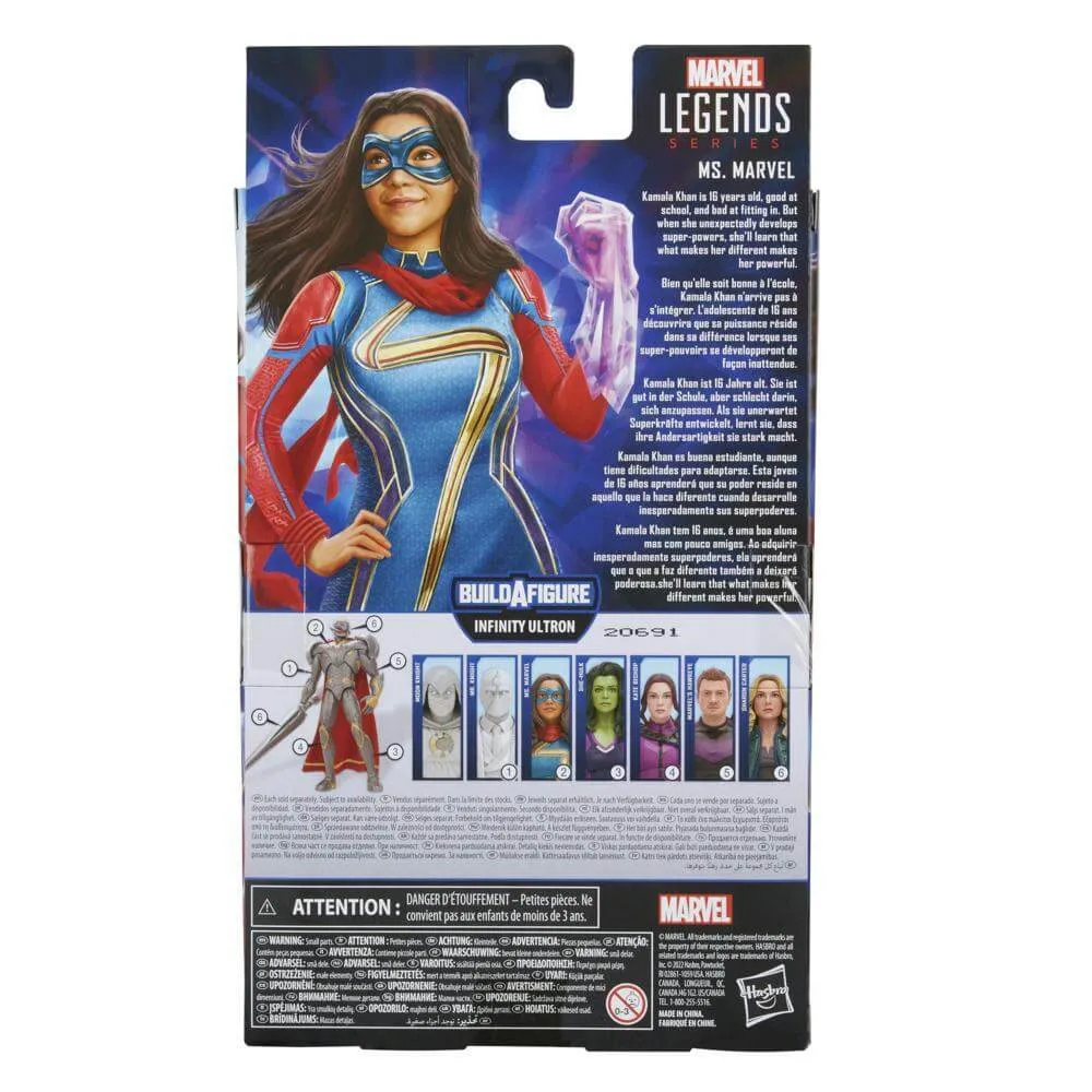 Hasbro Toys Marvel Legends Disney Plus Ms. Marvel Action Figure