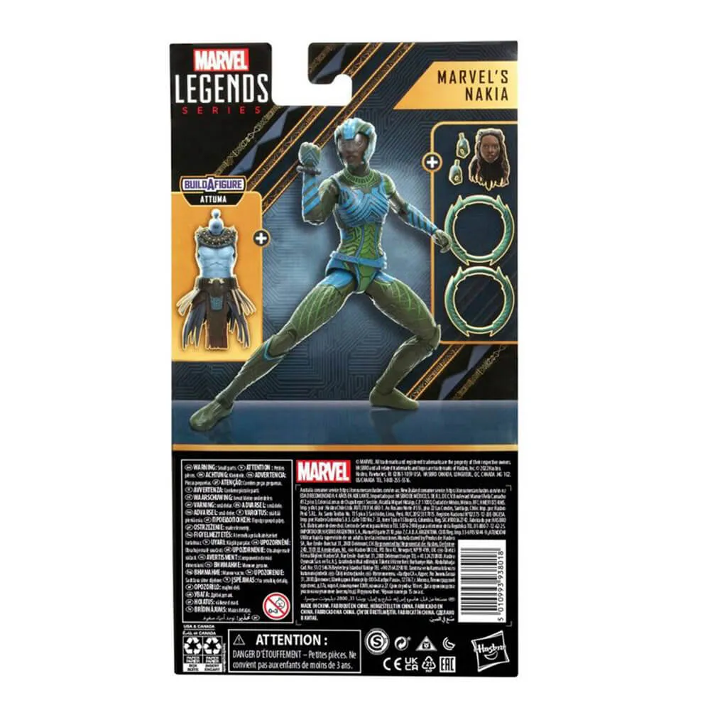 Hasbro Toys Marvel Legends Series Black Panther Legacy Collection Marvel's Nakia 6" Action Figure